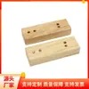 Venta al por mayor de fábrica base de lámpara de artesanía de madera soporte de lámpara de mesa de madera de caucho LED soporte de lámpara de noche base de asiento de árbol de fuego flor plateada