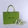 Bolsa de fieltro tipo tote, bolso de mano, bolsa de compras para eventos del Festival de Medio Otoño, bolsa de fieltro, bolsa de regalo bancaria