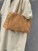 Bolso de Cuero Gamuzado Transfronterizo para Mujer, Gran Capacidad, Nuevo Modelo 2026, Bolso Versátil de Hombro y Axila para Otoño e Invierno, Bolso para Viajes y Uso Diario