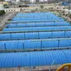 Tapa de Piscina de Aguas Residuales de Fibra de Vidrio, Sellado y Aislamiento de Aguas Residuales, Recolección de Gases de Escape, Tapa Arqueada, Canaleta de Drenaje, Tapa de Piscina a Prueba de Olores
