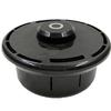 Cabeça de aparar ervas daninhas para cortador de grama acessórios para cortador de grama corda automática corda de nylon resistente ao desgaste adequada para novo cortador de grama