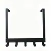 Ganchos Sencillos para Puerta de Dormitorio, Suministro Directo a Tiendas Físicas y Supermercados, Ganchos Silenciosos de Acero al Carbono sin Taladro para Bolsas y Abrigos