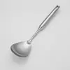 Juego de Espátulas de Acero Inoxidable 304, Espátula de Cocina Integrada Resistente a Altas Temperaturas, Cuchara Sopera Engrosada para Cocina Doméstica, Colador, Cuchara para Arroz