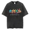 Código Europeo TransfronterizoHombres Anime Japonés Pokemon Charizard Hip Hop Ove