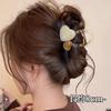 Pinza de Tiburón con Lazo Consciente del Diseño para Nicho, Sensación de Alta Gama, Pinza de Garra para Cola de Caballo Alta para la Parte Posterior de la Cabeza, Pinza para el Cabello Linda y Elegante