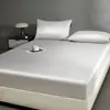 2026 Novo Lençol de Gelo com Elástico Peça Única Cobertura de Cama 180x200 Lençol de Cama Conjunto de Três Peças Protetor de Colchão Não é Tencel Verão