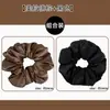 Diadema de satén scrunchie extragrande de moda 2025 para mujer que no tira del pelo