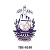Tbs Cross-Border se especializa en Pegatinas de Tatuaje de Animales en Blanco y Negro y Florales Coloridos para Medio Brazo, Unisex, Estilo Europeo y Americano