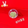 Pegatina para teléfono móvil de oro puro 999 con empaque rojo, Gato de la Fortuna chapado en oro, trae buena fortuna, regalo para regalar, venta al por mayor