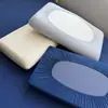 Tipo A Natural Refrigerante Hielo Piel Funda de Almohada Seda de Hielo Alta Elasticidad Mágica Funda de Almohada para Almohada de Látex Espuma Viscoelástica Irregular Universal