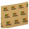 Producción de Etiquetas de Material Transparente de Color, Pegatinas de Impresión a Color para Etiquetas de Alimentos, Etiquetas Autoadhesivas, PVC Transparente