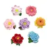 Colorido Brillante Dibujo Animado Flor de Girasol DIY Accesorios de Resina Pasador Accesorios para el Cabello Funda de Teléfono Móvil Hebilla de Zapato Accesorios Material