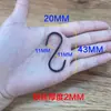 Gancho Curvo en S Negro Gancho de Hierro Gancho S Gancho para Puerta de Cocina Gancho Trasero Gancho S de Hierro Gancho S Negro Gancho de Hierro Gancho de Forma Especial