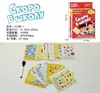 Jogo de Tabuleiro Russo Jogo de Cartas Multijogador Interativo Jogo de Cartas de Adivinhação Jogo Russo Jogo de Tabuleiro Quem Sou Eu? Cartas Brinquedo