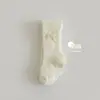 Medias para niña seleccionadas cuidadosamente, alta elasticidad, algodón grado A, calcetines base para niños, versátiles para primavera y otoño, mallas unitalla para bebé, transfronterizo