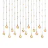Cortina de Cuentas Cortina Divisoria de Cristal Cortina Colgante para Sala de Estar Cortina para Puerta Decoración de Cuentas Colgante Cadena de Cuentas Baño Sin Perforaciones Nuevo Estilo