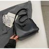 Bolsa Feminina 2024 Inverno Nova Moda Simples Bolsa Transversal Bolsa de Ombro Estilosa Retrô Bolsa Simples para o Dia a Dia Feminina