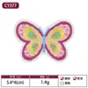 Parches de Bordado de Mariposas Lindos, Coloridos y Hermosos para Ropa de Bebé, Parches Termoadhesivos, Artículos Creativos Personalizados de Venta Caliente Transfronteriza