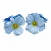 Grampo de Cabelo Flor de Tecido Estilo Fada de Férias, Alto Padrão e Requintado, Presilha Jacaré Versátil, Acessório de Cabelo Doce e Delicado de Nicho para Mulheres
