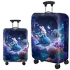 Protector de equipaje engrosado con capa de aire, funda protectora para maletas de ruedas, funda para equipaje y funda antipolvo para maletas