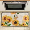 Capacho de entrada estilo nórdico transfronteiriço, tapete de chão de cozinha espesso absorvente, resistente à sujeira e fácil de manter, disponível para dropshipping
