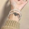 Nuevo Pulsera de Sonaja de León Despertador Tejida de Colores Estilo Chino de Un Paso por Anillo Pulsera para Combinar con Hanfu de Verano Venta Caliente en Lugares Turísticos