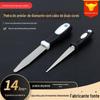 Pedra de Afiar Diamantada com Cabo Bicolor 14mm Aço 45# Faca de Cozinha com Várias Especificações, Cabo Bicolor, Afiação Diamantada