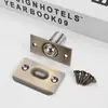 Topes de puerta de acero inoxidable, pestillos de madera para puertas de hotel KTV, mecanismos de puerta ocultos, topes superiores de cobre puro, topes de puerta y dispositivos de posicionamiento tipo tarjeta