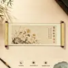 Série de Pintura Chinesa Ímãs de Geladeira de Pergaminho de Madeira Presentes Criativos Culturais Lembrancinhas Magnéticas de Madeira Presentes de Museu
