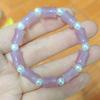 Pulsera alta Festival Perla de Bambú femenina transmisión en vivo puesto de drenaje suministro fábrica ventas directas estudiante niños pulsera de vidrio