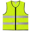 Venta directa de Meianming en Shanghái, chaleco reflectante de seguridad para obras de construcción, con impresión de logotipo, ropa reflectante fija.