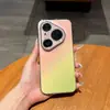Transforme-se em Pura90Promax em Segundos, Adequado para Capa de Celular Mate Fosca Galvanizada Huawei Mate80 com Combinação de Cores Gradiente P70+ Premium