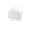 Cesta de Baño Zhenying Portátil Diamante Suave Cesta para Verduras de Baño Mujeres Lavar Baño Cesta de Almacenamiento Baño Plegable Al por Mayor