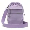 Nueva Funda Transfronteriza para Botella de Agua, Funda Aislante de Papel de Aluminio para Taza, Bolso Bandolera para Botella de Agua con Patrón Diagonal, Bolso para Taza de Agua, Funda Transversal para Botella de Agua