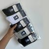 Calcetines Zhuji Otoño e Invierno Venta al por mayor Calcetines para hombre de media caña Absorbentes de sudor Transpirables Calcetines desechables Calcetines cortos para hombre Color liso Antiolor