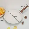 Sartén Imitación Prensada Transfronteriza para Uso Doméstico, Sartén para Huevos, Sartén de Fondo Plano, Sartén Antiadherente, Sartén para Cocinar, Sartén, Venta al por Mayor