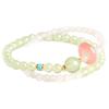 Pulseira Super Fada Doce Colorida de Rima Mais Vendida para Mulheres Nicho Primavera e Verão Nova Pulseira Exquisita Pulseira de Círculo Duplo como um Presente para Sua Namorada