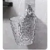Cesta de Almacenamiento Colgante Mini Papelera Caja de Almacenamiento de Cocina Montada en Pared Uso Estudiantil Portaplumas de Lujo