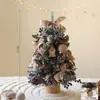 Set de Árbol de Navidad de Escritorio Berry Decoración Decoraciones Navideñas DIY Decoración de Ventana de Hotel Hogar En Stock