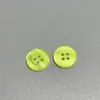 Nuevos Botones de Resina Auténtica con Ondas de Borde Ancho al por Mayor, Botones de Cuatro Agujeros para Suéteres y Cárdigans, Botones Decorativos Coloridos para Coser a Mano