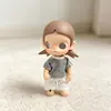Sueño de Zsiga Escala 1/8 Muñeca de 20 cm Ropa Falda Corta Estampado de Leopardo Vestido Fresco y Dulce para Muñecas