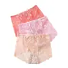 Pantis de Encaje de Cintura Alta para Mujer, Sexys y Atractivos, Control de Abdomen, Pantalones Cortos de Algodón Puro Sin Costuras, Nuevo Estilo Delgado de Verano