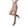 Calça justa transparente de nylon para outono e inverno, forrada com fleece, quente, feminina, com reforço, meia-calça preta transparente, leggings transparentes