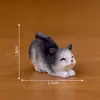 Paisaje en miniatura, decoraciones creativas y lindas de gatitos, accesorios para manualidades, artículos de bolsa sorpresa, adornos en miniatura para escritorio y coche