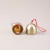 Colgante de Campanilla de Viento Navidad Campana Pequeña de Cobre Tienda Timbre Pequeño Llavero de Bolsa Colgante Festivo Decoración Colgante