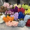 5 hortensias de alta calidad para bodas, guía de camino, material floral, hortensias, pared de flores para bodas, bola de flores, accesorios de exhibición, flores falsas