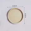 Ímã de Geladeira DIY Bordado Dai Festival do Meio Outono Ímã de Geladeira Artesanal Acessórios Ímã de Geladeira Redondo de Madeira DIY Moldura de Madeira 10 Peças