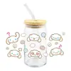 Sanrio coolometi UV DTF transferencia cristal transparente pegatinas impermeable resistente a rayones caricatura al por mayor transfronterizo