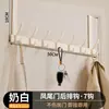 Gancho detrás de la puerta, no necesita perforar agujeros, perchero en la puerta para guardar ropa, perchero de entrada, gancho para ropa montado en la pared para puerta de entrada