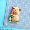 Novos Acessórios de Resina de Ursinho Fofo de Desenho Animado Cola Cremosa DIY Capa de Celular Chaveiro Copo de Água Fivela de Sapato Adesivo Decorativo